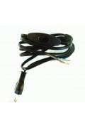 Black electrical cord