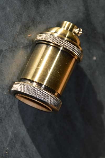 Fltaheroo Douille De Support DAmpoule De Lampe En Laiton Cuivre Edison Vintage Antique R/étro E26//E27 Laiton Antique