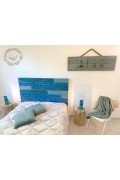 Tête de lit en planches recyclées Modèle SALECCIA