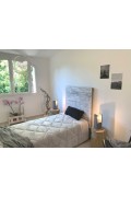 Tête de lit en planches de palette Modèle Shabby