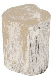 Tronc de bois Shabby-Chic