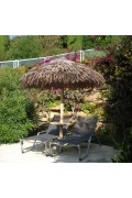 Parasol Palapa exotique largeur 220 cm