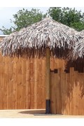 Parasol Palapa exotique largeur 280 cm